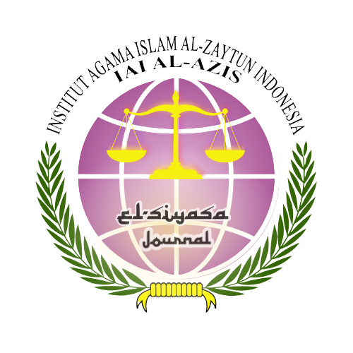 el siyasa jurnal hukum tata negara program studi tatanegara siyasah al zaytun